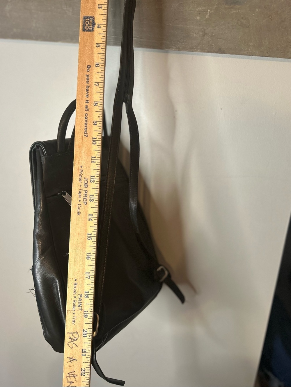 Leather backpack - Picture 11 of 16